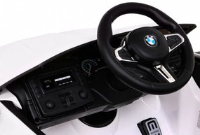 Carro elétrico para Crianças 12V BMW DRIFT M5 Frente Rodas Eva, Traseira Plástico especial para função DRIFT Branco