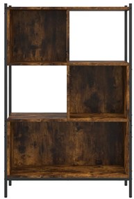 Estante 72x28x109 cm derivados de madeira carvalho fumado