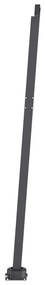 Toldo autom. LED e sensor de vento 450x350 cm laranja/castanho