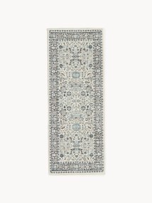 Passadeira artesanal para interior e exterior com padrão vintage Tiara