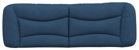 Almofadão de cabeceira 160 cm tecido azul