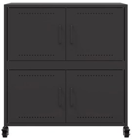 Aparador 68x39x72 cm aço preto