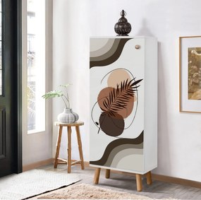 Sapateira Vegas – Branco – 50 cm x 135 cm x 38 cm