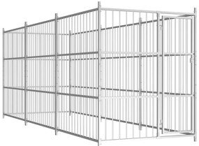 Canil de exterior 450x150x185 cm