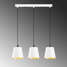 Candeeiro de Teto Berceste – Branco – 60 x 21 cm