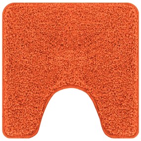 Tapete de Banho U-Shaped Cinza Escuro 50x50 cm Polipropileno Antiderra