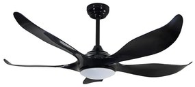 Noro DC LED Ceiling Fan 20W CCT Black