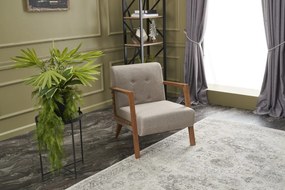 Cadeira Wing Kemer – Creme – 69x80x83 cm
