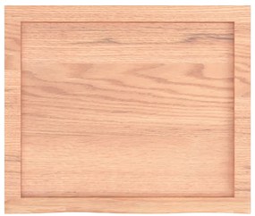 Prateleira de parede 60x50x(2-6) cm carvalho tratado castanho