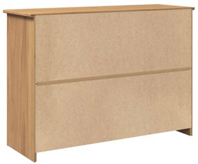 Aparador com gavetas Panama 112x40x80cm madeira de pinho maciça