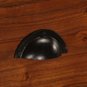 Aparador 115x35x86 cm madeira de acácia maciça