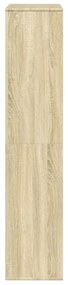 Estante 100x33x156,5 cm derivados de madeira carvalho sonoma