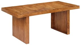 vidaXL Mesa de jantar 180x90x75 cm madeira de acácia maciça
