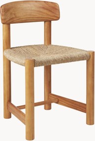 Cadeira de jantar em madeira de pinho artesanal Daumiller