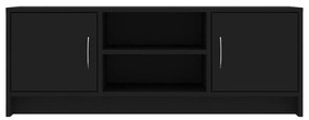 Móvel de TV 102x30x37,5 cm derivados de madeira preto