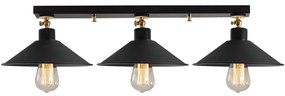 Chandelier Berceste – Preto – Diâmetro 80 cm