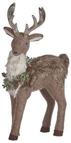 Figura decorativa rena 70 cm castanho TAPIO Beliani