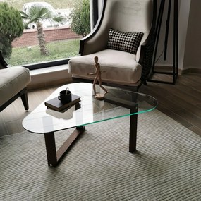 Mesa de Centro Cam – Nogal – 96 cm x 41 cm x 81 cm