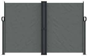 Toldo lateral retrátil 160x1000 cm antracite
