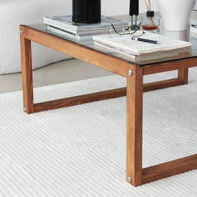 Mesa de Centro Via – Madeira – 90 cm x 40 cm x 90 cm