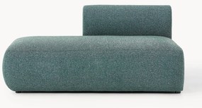 Pufe modular com chaise longue em bouclé Sofia