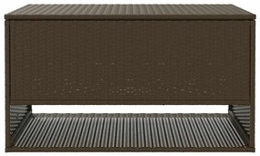 Caixa para almofadões de exterior 100x55x55,5 cm vime PE