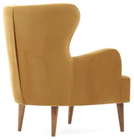 Cadeirão Karina – Dourado – 73x87x80 cm
