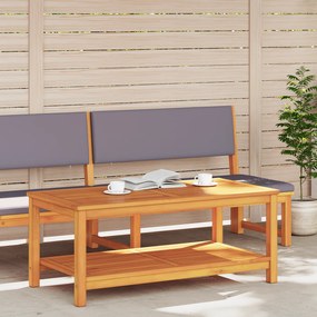 Mesa de Café 70x40x45 cm Madeira de Acácia Maciça