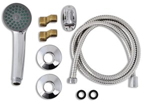 Conjunto chuveiro torneira monocomando cromado