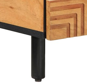 Mesa de centro vidaXL 100x54x40 cm Madeira de Acácia Sólida