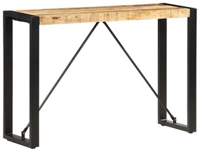 Mesa consola 110x35x76 cm madeira de mangueira maciça