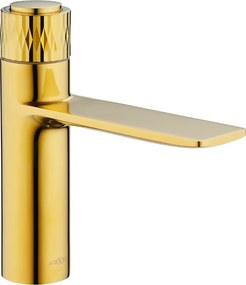 Mexen Zero+ torneira de lavatório dourada - 71600-50