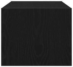 Móvel de TV 60x31x25,5 cm derivados de madeira carvalho preto