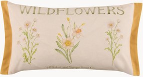 Almofada de exterior com padrão pintado à mão Wildflowers