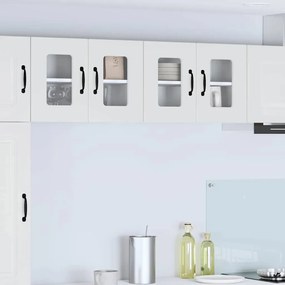 vidaXL Armário de Cozinha Branco Brilhante 60 x 31 x 40 cm
