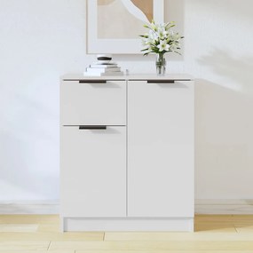 vidaXL Aparador 60x30x70 cm derivados de madeira branco