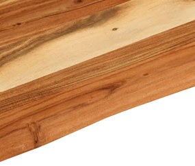 Tábua de cortar 35x25x2,5 cm madeira de acácia maciça