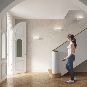 Aplique Candeeiro de parede Cerâmica HATTOR Branco