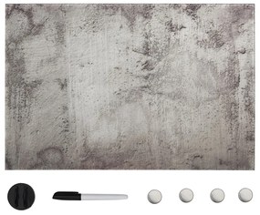 vidaXL Quadro magnético em vidro para parede 60x40 cm