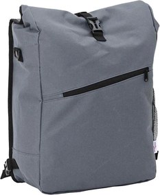 vidaXL Bolsa de Bicicleta Cinzeto 33 x 16 x 60 cm Poliéster