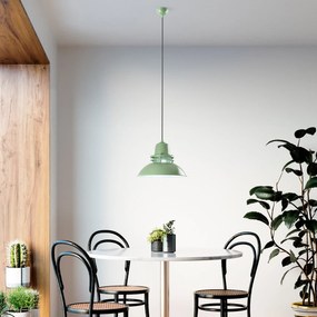 Candeeiro Suspenso com Altura Ajustável – Tibet Mint – Menta – Ø34 x 3