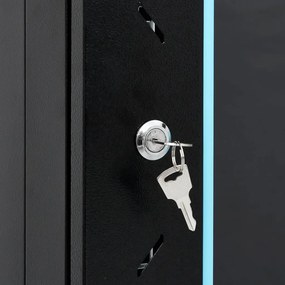 Armário bastidor 15U 19" IP20 60x45x86 cm preto
