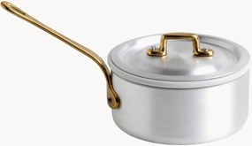 Panela com pega, tampa e inserção em porcelana Le Mini, conjunto de 3