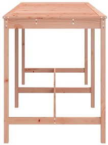 Mesa de jardim 203,5x90x110 cm madeira de douglas maciça