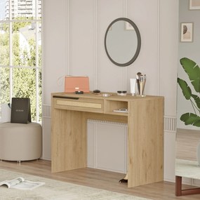 Mesa de Maquilhagem ON18 – Nogueira – 100x75x44,5 cm
