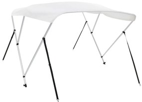 Toldo em 3 arcos Bimini 183x160x137 cm branco