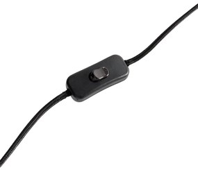 Candeeiro de mesa oriental bege com contas - Moti