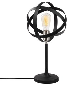 Candeeiro de Mesa Gezegen – Níquel Preto – Diâmetro 24 cm x Altura 50