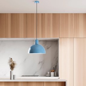 Candeeiro de Teto Kure – Azul Claro – Ø30 h:23 cm