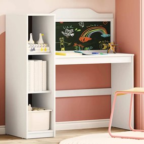 vidaXL Mesa de Lousa Branco 120 x 45 x 118.5 cm Madeira processada